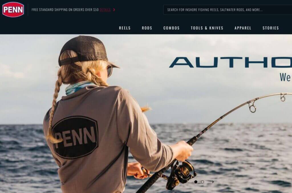 pennfishing website home page